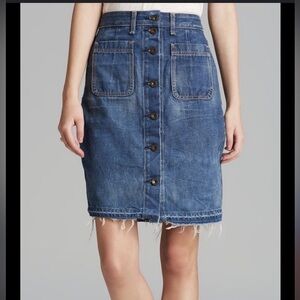 Rag and bone Jean skirt size 25